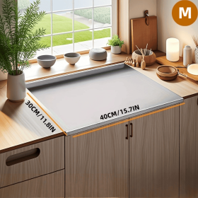 Stainless Steel Cutting Board for Kitchen - Large 304 Chopping Boards, Suitable for Meat Vegetables Bread and Baking,Kitchen Accessories, (size: 30cm*40cm)
